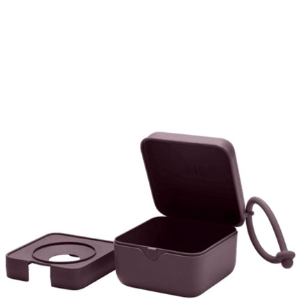 BIBS Pacifier box Plum - 1pcs