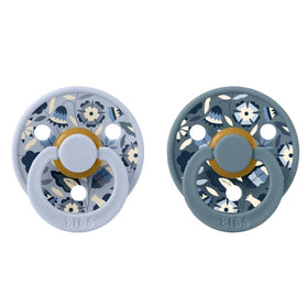 BIBS x Liberty  Bobo Latex  - Dusty Blue Mix Spenen