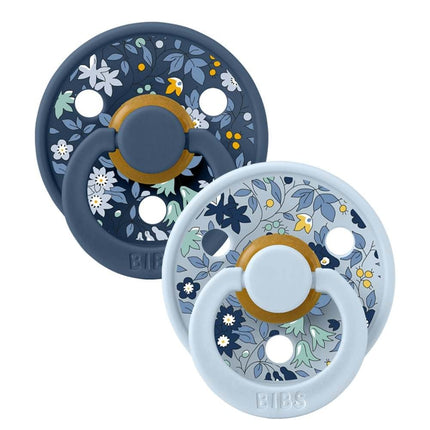 BIBS X Liberty  Camomile Lawn - Baby Blue Mix Spenen