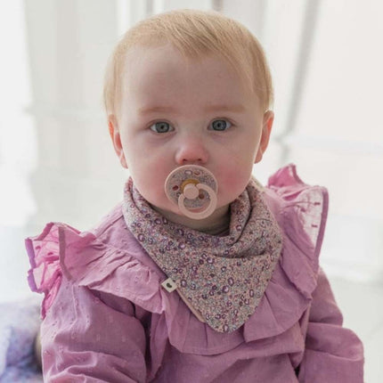 BIBS X Liberty  Camomile Lawn - Eloise/Blush Mix Spenen