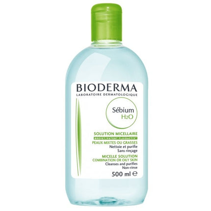 Bioderma Sébium H2O Purifying Cleansing Micellar Water 500ml - Sale