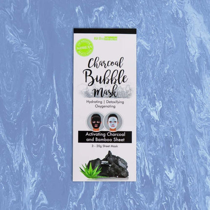 BioMiracle Charcoal Bubble Mask - 3pcs