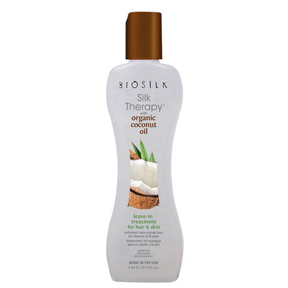 Biosilk Organic Coconut Oil Leave-In Treatment