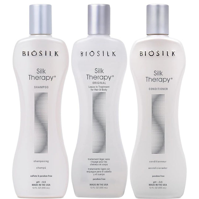 Biosilk Silk Therapy Trio Set - 3x355ml