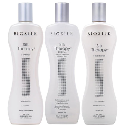 Biosilk Silk Therapy Trio Set - 3x355ml