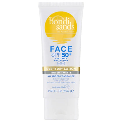 Bondi Sands Everyday Face Lotion Tinted Matte SPF50+ - 75ml