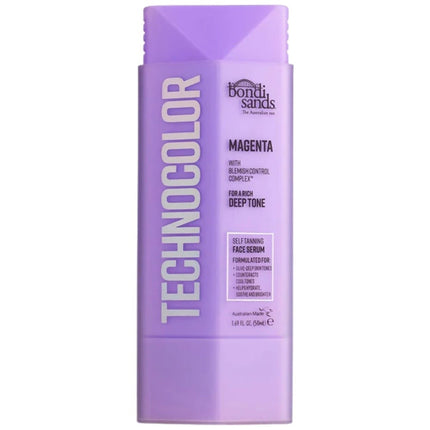 Bondi Sands Self Tanning Face Serum Technocolor Magenta - 50ml