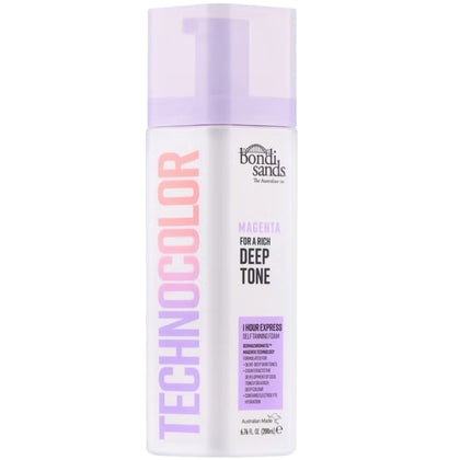 Bondi Sands Technocolor 1 Hour Express Self Tanning Foam Magenta - 200ml