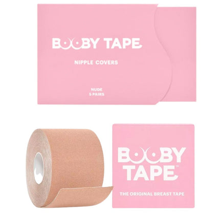 Booby Tape Breast Tape & Nipple Cover Set