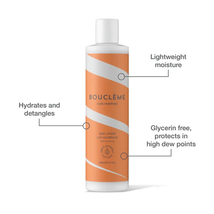 Bouclème Curls Redefined Curl Seal + Shield Curl Conditioner - 300ml