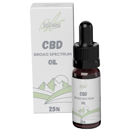 BulCanna CBD Oil 25% Broad Spectrum - 10ml
