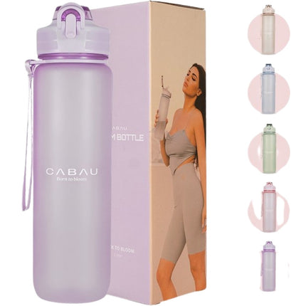 Cabau Lifestyle Bloom Water Bottle Pistachio - 1 Liter