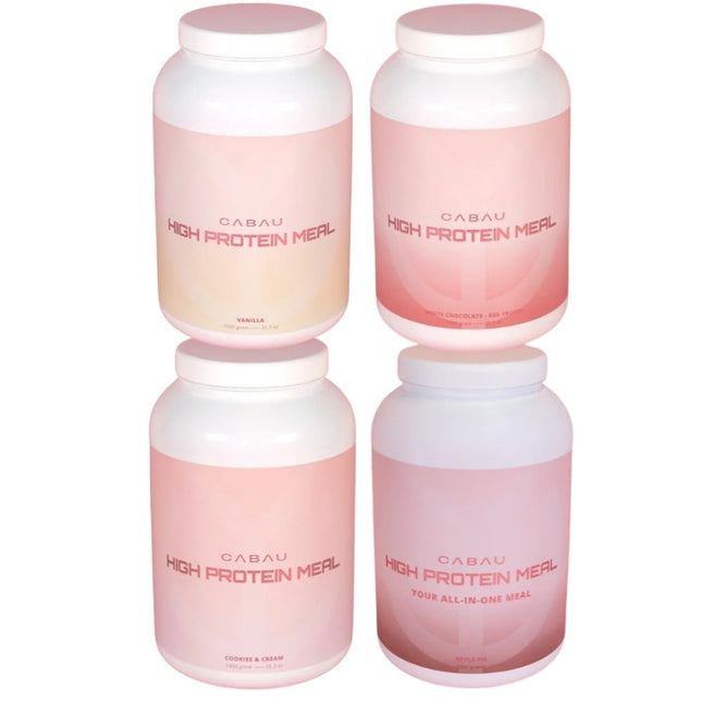 Cabau Lifestyle High Protein Meal Set - 4x1000gr