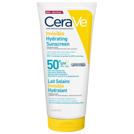 CeraVe Invisible Hydrating Sunscreen SPF50