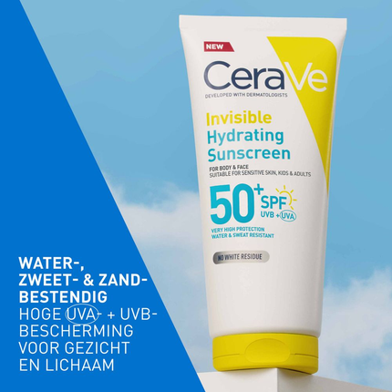 CeraVe Invisible Hydrating Sunscreen SPF50