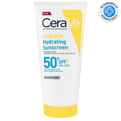 CeraVe Invisible Hydrating Sunscreen SPF50