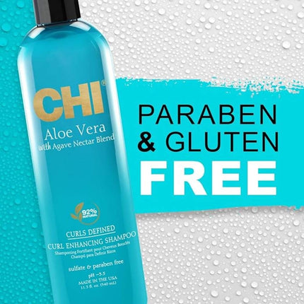 CHI Aloe Vera Curl Styling Set - 2x177+147ml