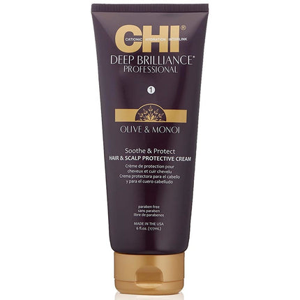 CHI Deep Brilliance Olive & Monoi Hair & Scalp Protective Cream - 177ml