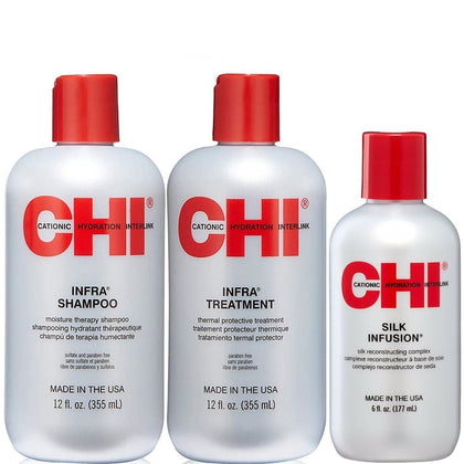 CHI Infra Deluxe Set - 355+355+177ml