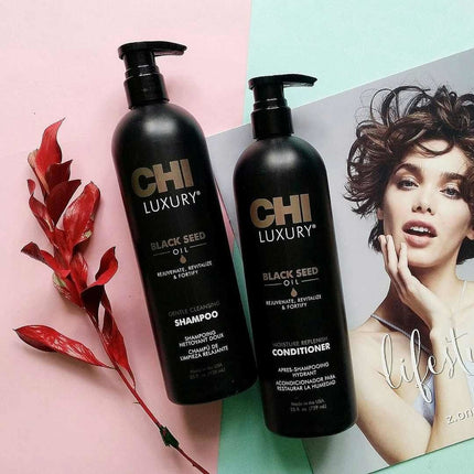 CHI Luxury Black Seed Oil Moisture Replenish Conditioner - 739ml