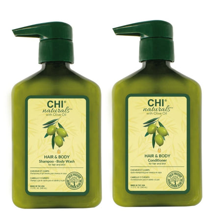 CHI Olive Organics Hair & Body Duo - 2x340ml