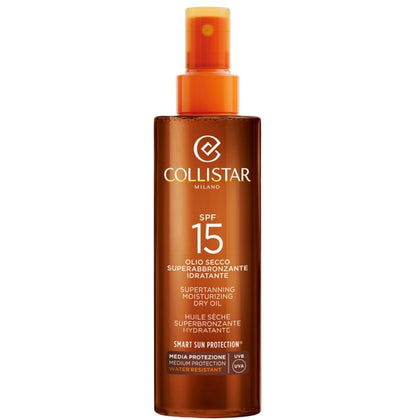 Collistar Supertanning Moisturizing Dry Oil SPF15 - 200ml