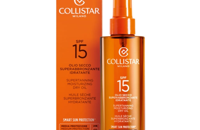 Collistar Supertanning Moisturizing Dry Oil SPF15 - 200ml