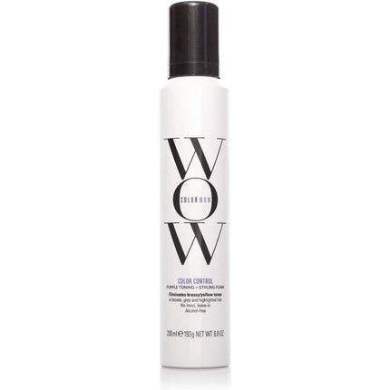 Color WoW Color Control Purple Toning + Styling Foam - 200ml