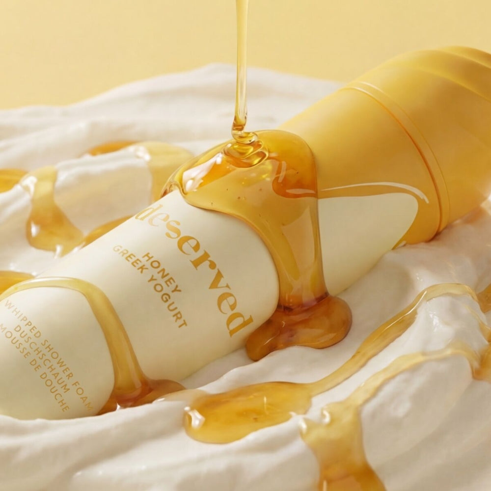Deserved Shower Foam Honey Greek Yoghurt