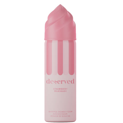 Deserved Shower Foam Strawberry Milkshake