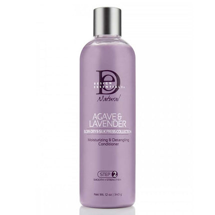 Design Essentials Agave & Lavender Moisturizing & Detangling Conditioner - 340gr.