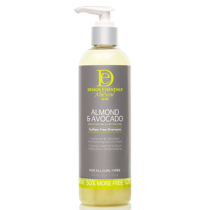Design Essentials Moisturizing & Detangling Sulfate-Free Shampoo - 365ml
