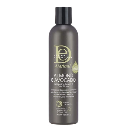 Design Essentials Natural Almond & Avocado Detangling Leave-in Conditioner - 237ml