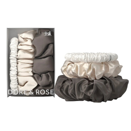 Dore & Rose Scrunchie Set Mix - 1/2/3cm