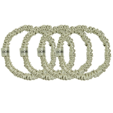 Dore & Rose Scrunchie Set Olive - 4x1cm