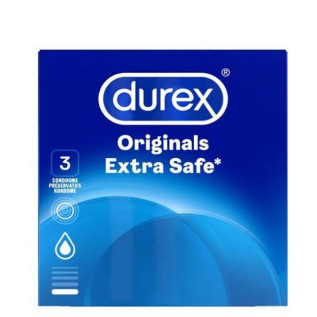 Durex Originals Extra Safe Condooms - 3pcs