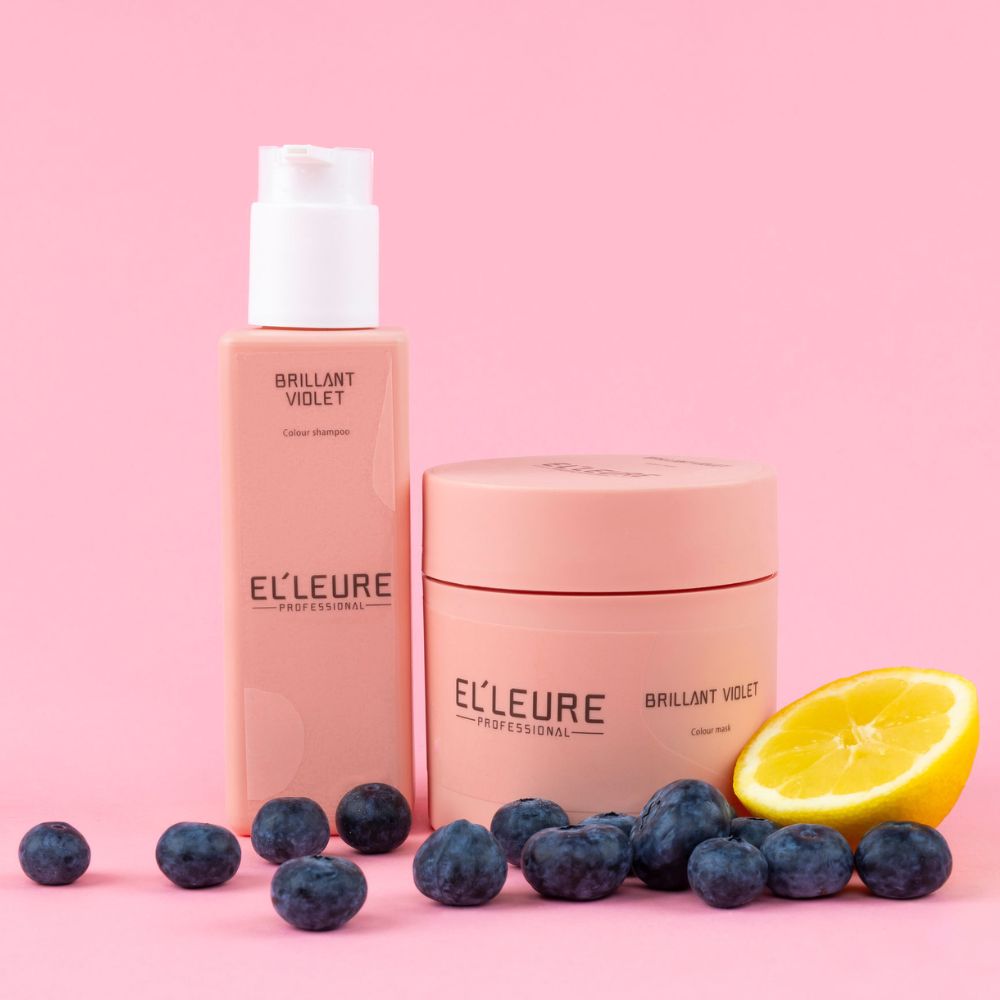 Elleure Brillant Violet Kleurmasker - 250ml