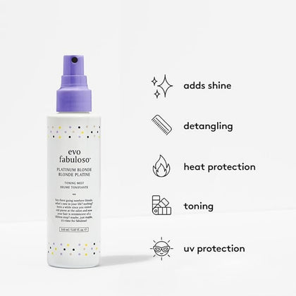 EVO Fabuloso Platinum Blonde Toning Mist