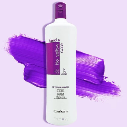 Fanola No Yellow Zilver Shampoo - 1000ml
