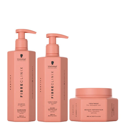 Fibre Clinix Fortify Treatment Set - 300+250+250ml