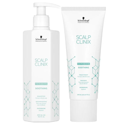 Fibre Clinix Scalp Clinix Soothing Set - 300+200ml