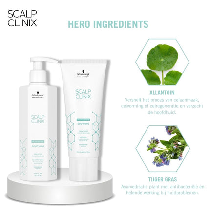 Fibre Clinix Scalp Clinix Soothing Set - 300+200ml