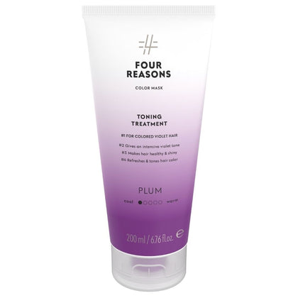 Four Reasons Color Mask Toning Treatment Plum - 200ml