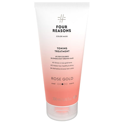 Four Reasons Color Mask Toning Treatment Rose Gold - 200ml