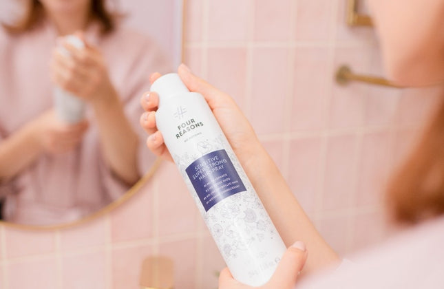 Four Reasons No Nothing Sensitive Super Strong Hairspray - 300ml