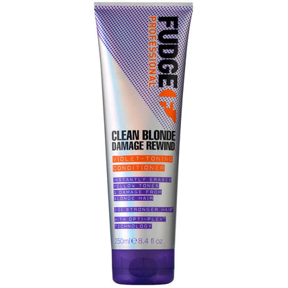 Fudge Clean Blonde Damage Rewind Violet Conditioner