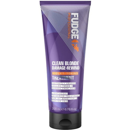 Fudge Clean Blonde Damage Rewind Violet Treatment - 200ml