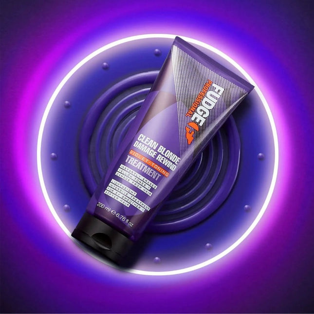 Fudge Clean Blonde Damage Rewind Violet Treatment - 200ml