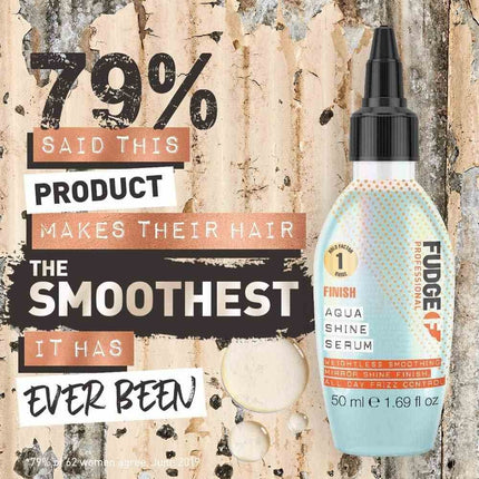 Fudge Finish Aqua Shine Serum - 50ml