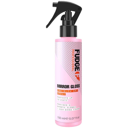 Fudge Mirror Gloss Pre Blowdry Spray - 150ml